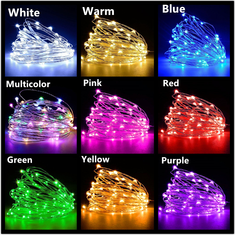 Led Fairy String Lights - Guirnalda de Luces LED de Alambre