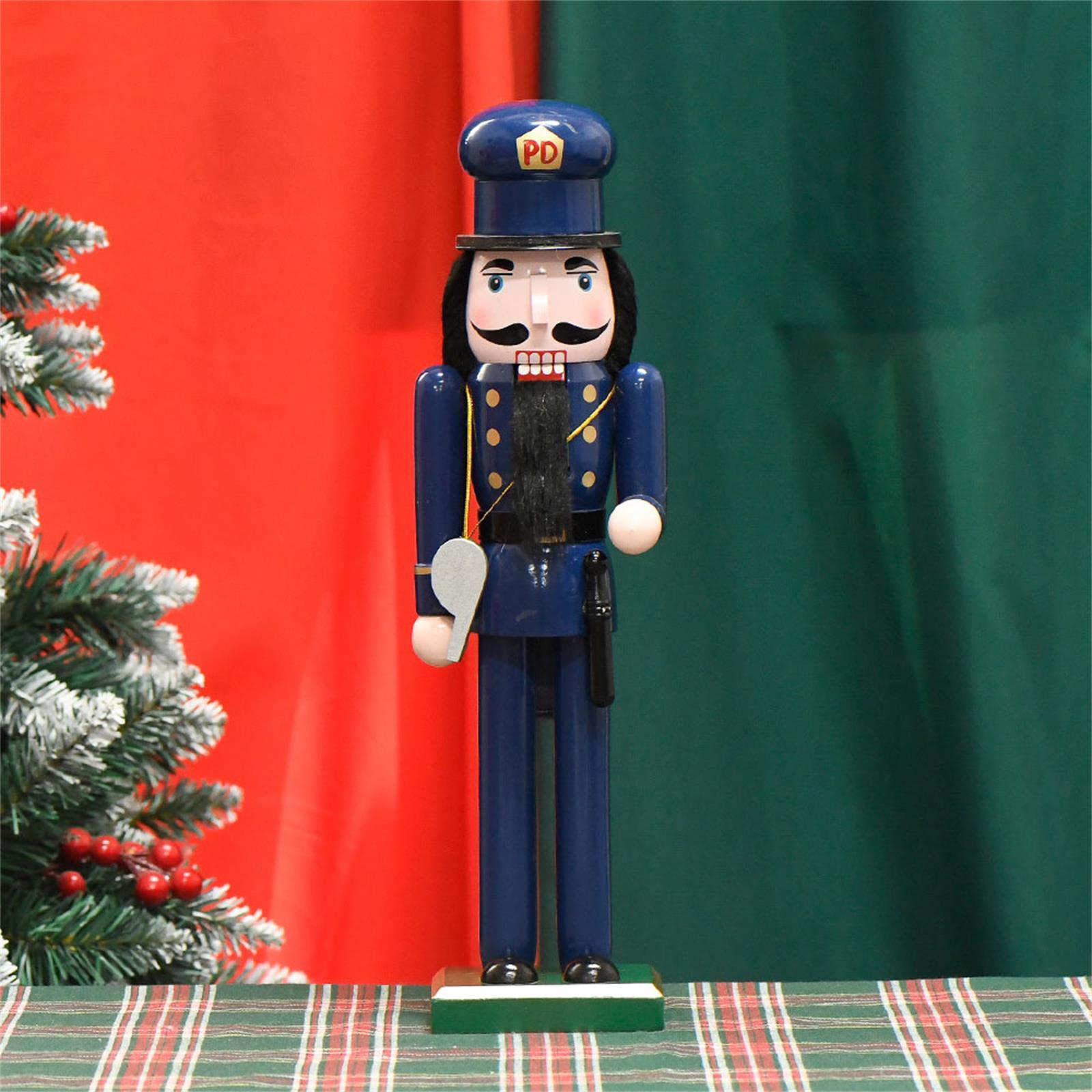 Nutcracker Figurine - Figura de Cascanueces Navideño, Figura Decorativa