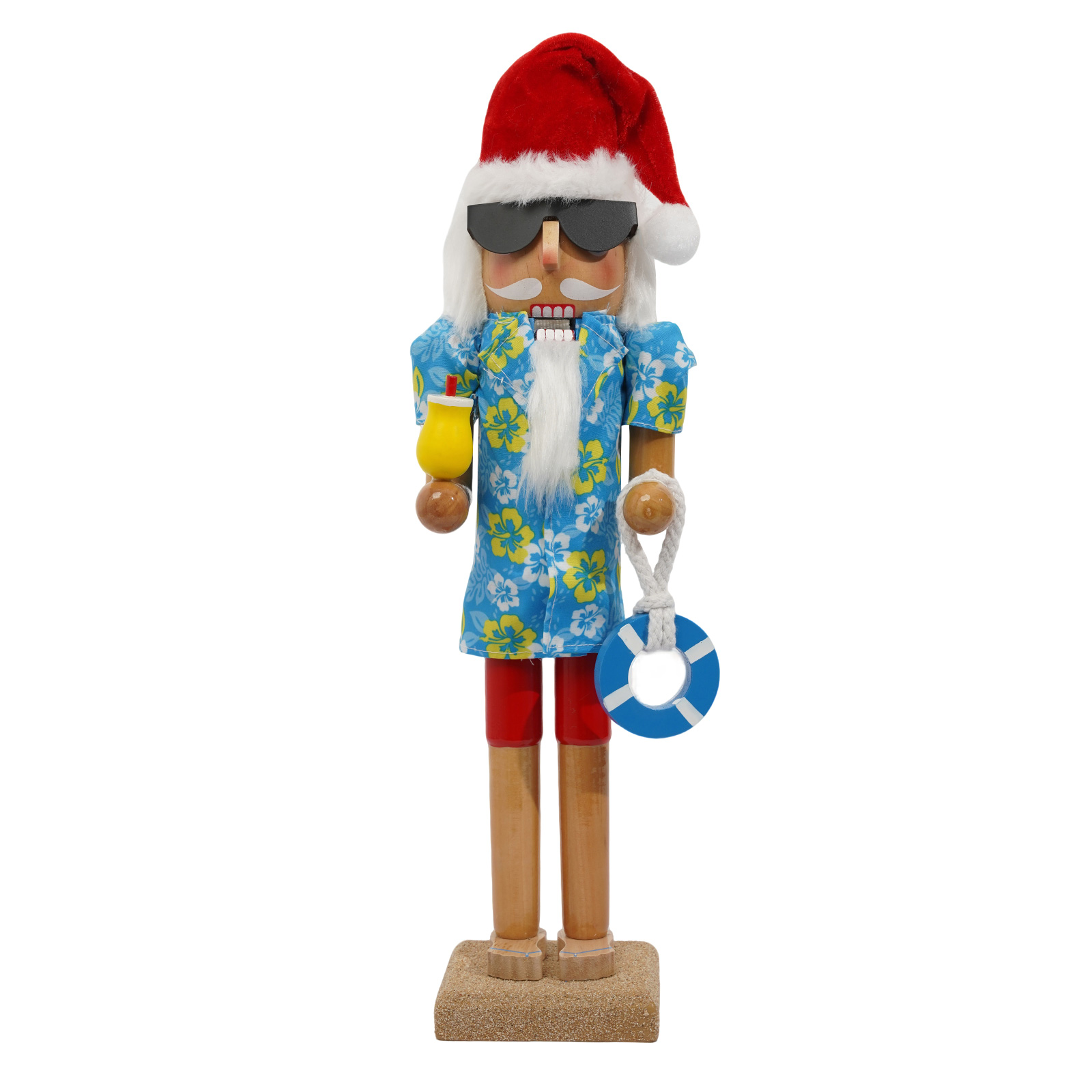 Nutcracker Figurine - Decoración de cascanueces de madera de
