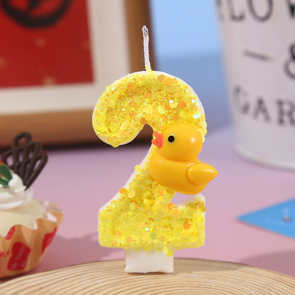 Velas digitales de patito amar - Holiday Candle Set reseña y precio