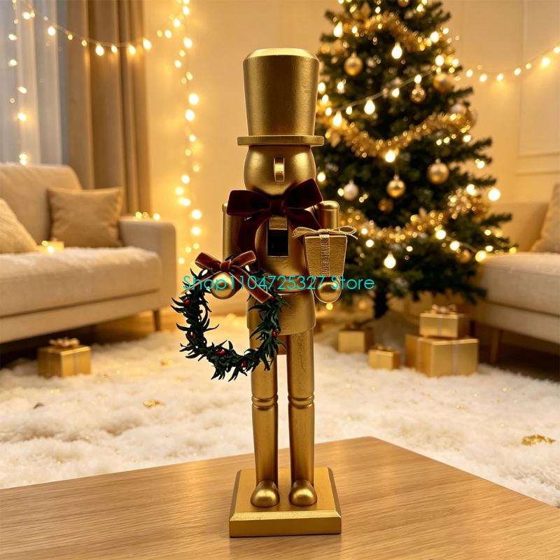 cascanueces navideña D8KF en o - Nutcracker Figurine reseña y precio