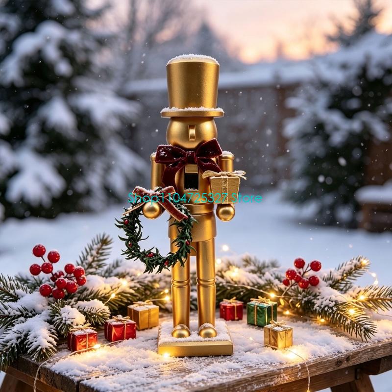 cascanueces navideña D8KF en o - Nutcracker Figurine reseña y precio