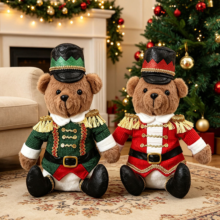 Oso Soldado Navideño Cascanuec - Nutcracker Figurine reseña y precio