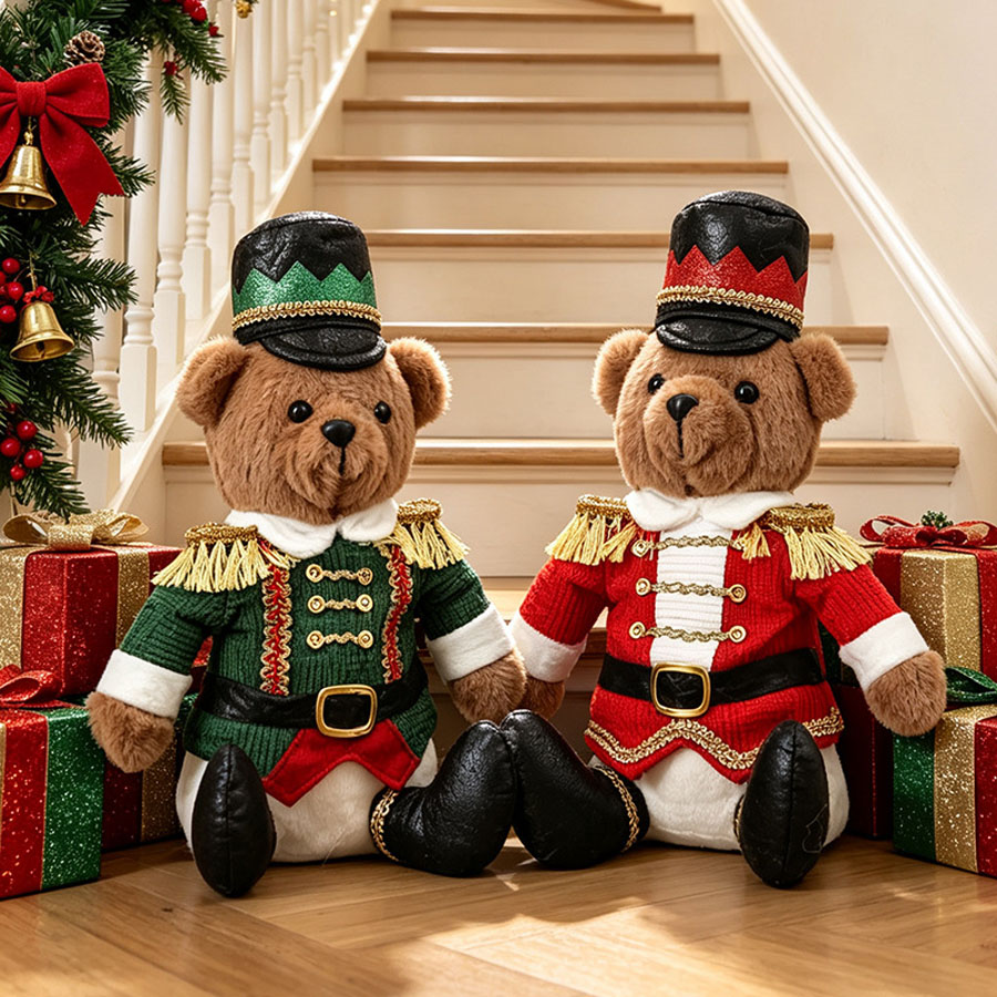 Oso Soldado Navideño Cascanuec - Nutcracker Figurine reseña y precio