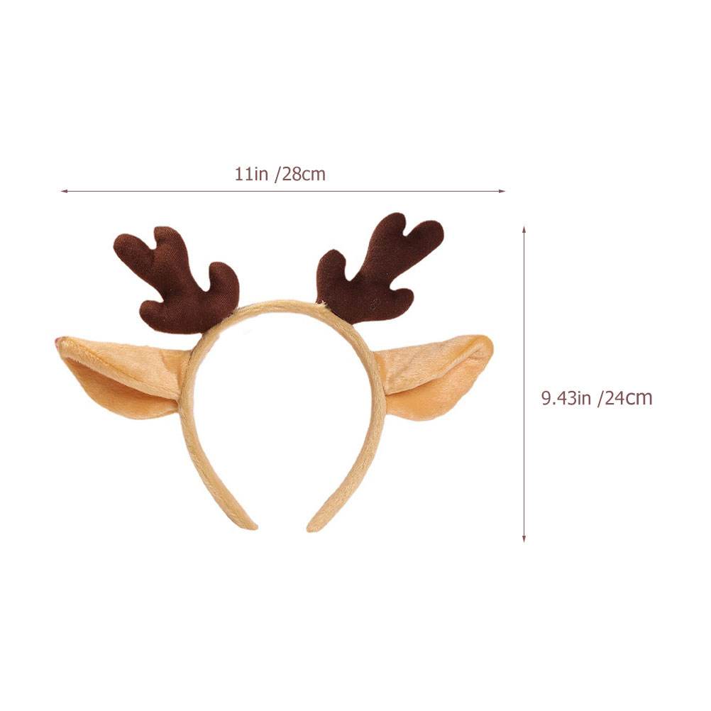 Diadema de astas de reno navid - Reindeer Antlers Headband reseña y precio