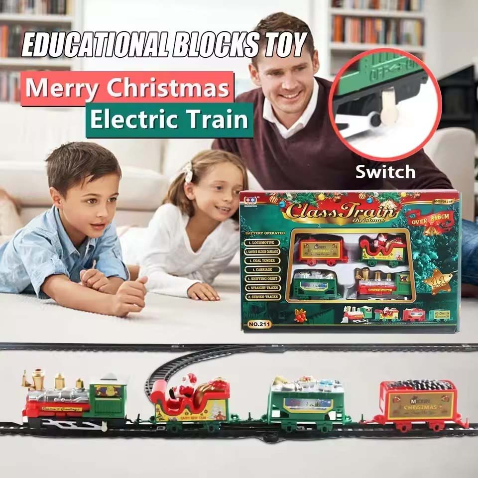Tren eléctrico navideño de asp - Christmas Tree Artificial reseña y precio