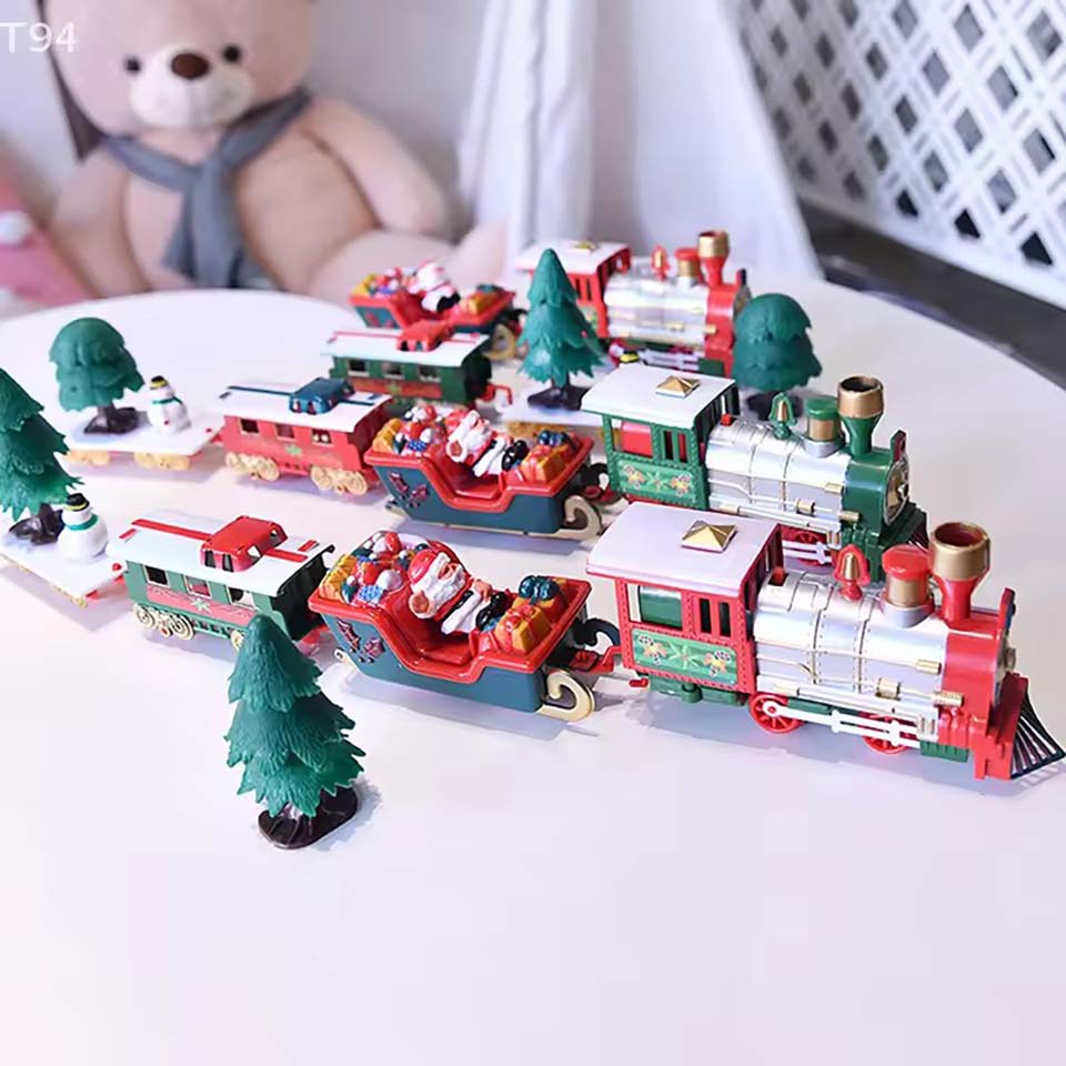 Tren eléctrico navideño de asp - Christmas Tree Artificial reseña y precio