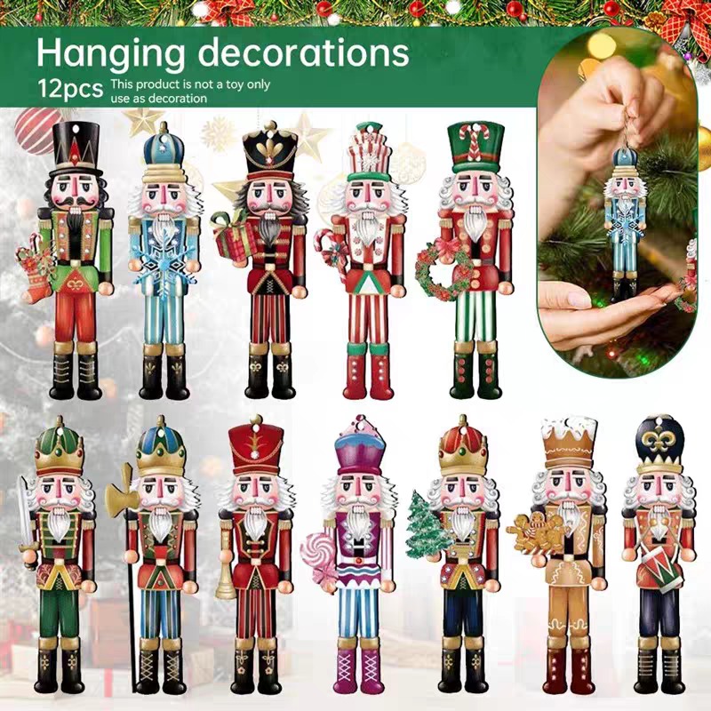 12/16 piezas de adornos de mad - Nutcracker Figurine reseña y precio