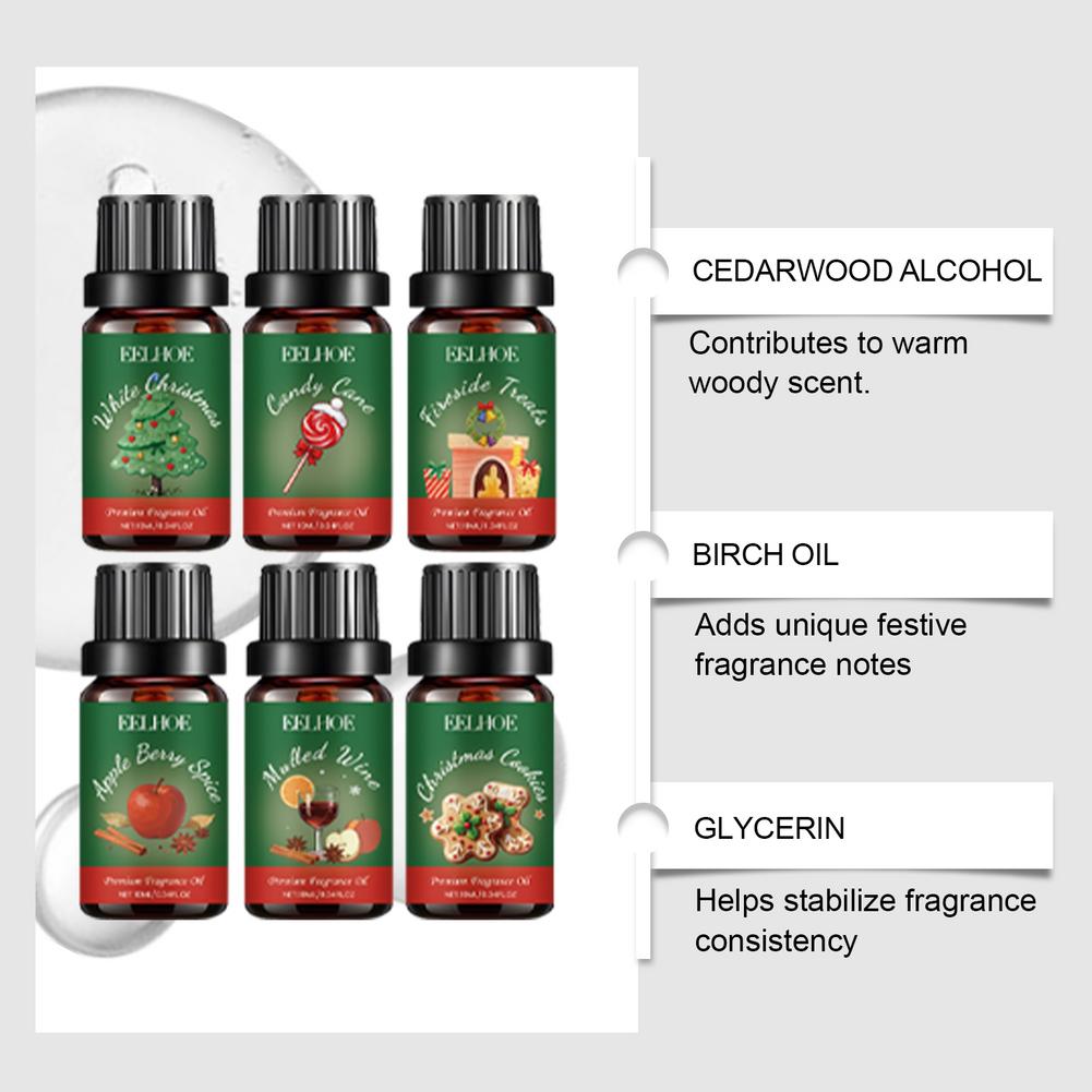 6 en 1: set de regalo navideño - Holiday Candle Set reseña y precio