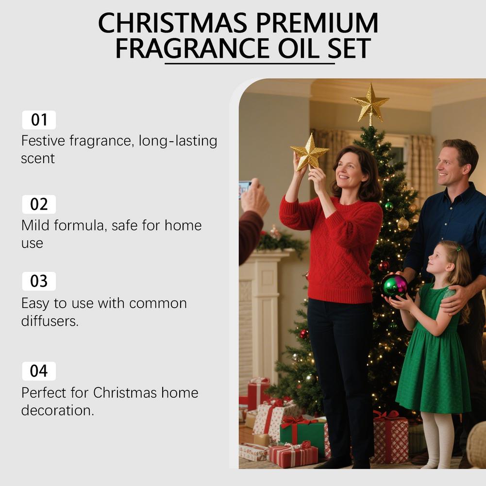 6 en 1: set de regalo navideño - Holiday Candle Set reseña y precio